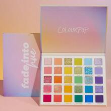 YQQ ColourPop Fade Into Hue Eyeshadow Palette MultiColor Eye Makeup Palette With Matte Metallic Glitter Finishes HighPigment Eye Makeup With A LongWearing Formula 0.8 Oz THM6413 - FadeIntoHue - 查看 7