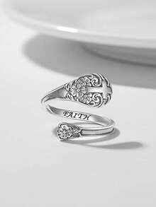 1 件 S925 纯银戒指 女士结婚珠宝 精美珠宝 - 2# - 查看 7