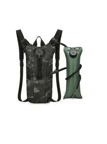 2pcs Hydration Pack, Hydration Backpack - Water Backpack With 2L Hydration Bladder-The Perfect Backpack For Outdoor Sports Cycling Skiing Hiking Running Camping Climbing Beach Bag Beach Essentials Beach Towel Organizer Beach Accessories Beach Stuff Holiday Bag Holiday Essentials For Summer For Vacation,Back To School