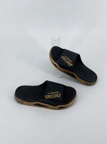 Unisex Comfortable Non-Slip Slippers, Suitable For Indoor Wear, Outdoor Sports, Beach, Bathroom, Home Use. Fashionable Casual EVA Slide Sandals, Ideal For Teens, Summer, Athletic, Vacation, Travel, Graduation Gifts, Birthday Accessories