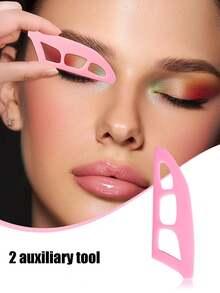 6/3/2/1pc Eye Makeup Auxiliary Tool, Eye Shadow Seal Template,Eye Shadow Assistant,Eye Shadow Tools And Makeup Brushes, 1pc Eye Shadow Brushes,Eye Makeup Tools,Beauty Tool, Novice Eye Makeup Assistant, Eye Makeup Beauty Tool,Beauty Tools Suitable For Beginners.,Makeup,Cheap,Room Decor,Vanity,Travel,Bedroom,Makeup Accessories,Cheap,Stocking Stuffers,Makeup,Makeup Tools,Cheap Stuff,Gifts,Gifts For Women,Christmas Gifts