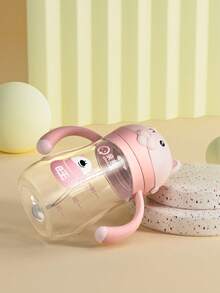 1个240毫升可爱卡通造型儿童水杯，萌趣婴儿训练杯，高品质防漏防摔材质，配有舒适手柄和重力球，适合6个月以上宝宝，居家、户外、幼儿园均可使用，节日礼物之选。 - 汪先生粉 - 查看 3