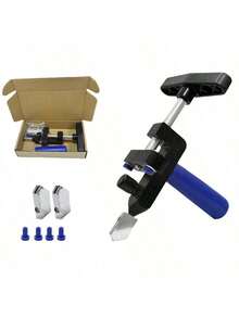 2 In 1 High Strength Portable Ceramic Tile Glass Cutter Opener, Ntegrated Handheld Boundary Home Glass Cutter Tile Glass Tile Cuttter With 3 Tungsten Steel Blade, 2-In-1 Manual Tile Cutter Tool With Breaking Pliers, Glass Cutter Hand Tool For 3-15mm Ceramic Tiles, Glass, Mirror, Home DIY Tool Kit - Multicolor - View 15