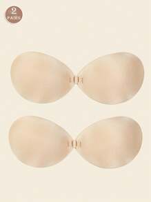 Invisible Adhesive Bra, Non-Slip Self-Adhesive, Breast Lifting, Push-Up And Support, Suitable For Wedding Dresses, Strapless Dresses, Invisible Underwear, Skirts, Dresses And Women's Underwear Accessories