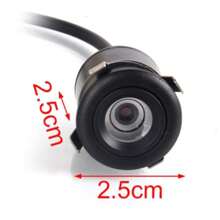 1 szt. Uniwersalna kamera samochodowa z tyłu samochodu, wisząca, wodoodporna, o wysokiej rozdzielczości, wodoodporna, szerokokątna, tylna kamera