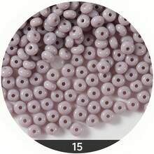 140pcs 4mm Glass Lentil Beads,Mixed Color Abacus Beads For Handicrafts,Glass Spacer Beads For Jewelry Bracelet Necklace Making,Fountain Pen Jewelry Handicrafts,Glass Beads For Making Bracelets,Pony Beads For Keychain Making,Bracelet Making Kit,Glass Beads For Jewelry Making Supplies,DIY Crafts Necklace - 4mm-lentil Beads - View 10