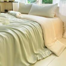 Duvet Covers Sets - 冰絲-水綠乳酪 - 查看 10