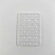 48pcs Double-Sided Silicone Suction Cup Phone Stand, Minimalist Suction Cup Sticker Non-Slip Phone Case Portable Detachable Phone Holder, Square Anti-Drop Phone Suction Cup Stand, Halloween Gift