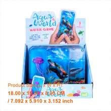 Ocean Adventure Fidget Toy - Handheld Water Game With Rings For Portable Play, Stress Relief And Fun For All Ages - Perfect Ocean-Themed Fidgeting Experience