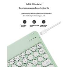 Rechargeable Bluetooth Keyboard And Mouse Set For Tablet Phone Laptop 10 Inch Thin Wireless Keyboard Compatible With IPad Mipad