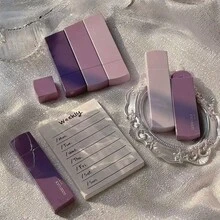 6 件套渐变色修正带套装 5 毫米 * 6 米白色修正工具办公室学校，适用于学校用品，返校 - 紫色 - 查看 4
