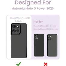 For  Moto G Power 5G 2025 Case With 2X Tempered Glass Screen Protectors  Women Florals Liquid Silicone Phone Case Shockproof AntiScratch Soft Protection Case Purple