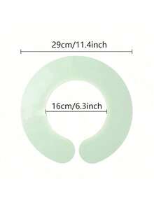 WANMEI 1件装硅胶护颈斗篷，适用于美发沙龙 – 防水美发颈垫和肩带 – 防头发粘连理发保护套，柔软硅胶垫 – 适用于染发、烫发、洗发和护发油护理 – 柔软亲肤的颈部保护套，适用于理发店、沙龙或家庭使用 – 防止碎发掉落在皮肤和衣服上，返校季、旅行度假必备，女士美发配件，后梳，理发师配件，吹风机，理发师，理发配件，理发店，美发设备 - 彩色 - 查看 5