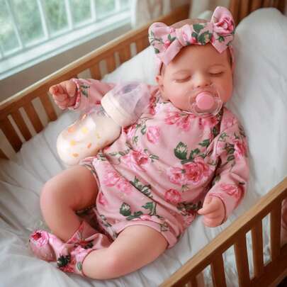 BABESIDE Lifelike Reborn Baby Dolls - 20 Inch Sleeping Realistic Newborn Baby Dolls Soft Body Real Life Baby Dolls Girl With Accessories Gifts For Kids Age 3 + & Collection Bebe Reborn Realistic Babies,Baby Alive,Reborn Baby ,Kids Toy,Realistic,Lifelike Baby Dolls,Toys ,Doll Toys