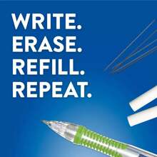 Paper Mate 3ct Clearpoint Mechanical Pencil Color Block Special Edition 0.7mm Lead Light Blue/Magenta/Orange