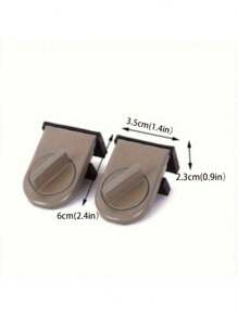 1 防盗锁 可调节推拉窗门防盗锁楔块 可调节推拉窗门防盗锁塞 推拉门固定夹 推拉门锁 防开启玻璃衣柜推拉门 推拉门轨道锁 限位器