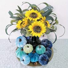 16pcs Set Of Faux Assorted Velvet Pumpkin Decorations Teal Blue Green Grey Ivory Fabric Pumpkin Foam Pumpkins For Farmhouse Fall Wedding Thanksgiving Halloween Table Centerpieces Mantel Kitchen Decor Home Decor Halloween Decor Fall Decor Room Decor