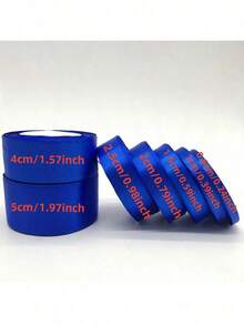 1 Roll Of 1cm X 25M Satin Ribbon, Gift Wrapping For Flowers, Cakes, Bows, Bookmarks, Holiday Party Decoration, Ribbons, Streamers - Blue - View 12