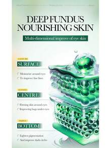 5pcs/Pack Collagen/Cherry Blossom Water Gel Eye Masks, Moisturizing & Nourishing Gel Eye Patches, Tightening Skin, Fading Dark Circles & Fine Lines, Brightening Complexion - Multicolor - View 9