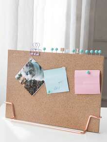 带支架的创意桌面留言板 - 办公室留言板、公告栏、照片展示墙、备忘录提醒展示、学校用品、返校