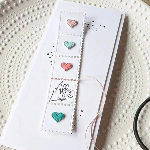 1pc Metal Cutting Dies Design, Suitable For DIY Scrapbooking, Paper Card, Greeting Card, Album And Craft Decoration