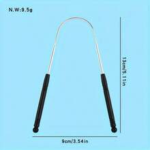 1/Piece, Adult U-Shaped Tongue Scraper, 1 Stainless Steel Tongue Scraper, Reducing Bad Breath, Men's And Women's Hygiene Products, Oral Care Tools, Living Room, Home, Bedroom, Bathroom, Household Items, Travel Supplies, Wedding, Queuing, Birthday, For Men, Parents, Friends, New Year, Accessories, Fun Gifts - 粉色 - 查看 6