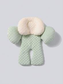 1 pieza Almohadilla para cochecito de bebé, cojín de asiento con lunares de felpa para todas las estaciones, accesorio para cochecito, ayuda para caminar y colchoneta para dormir para el carrito de bebé - Multicolor - Ver 16