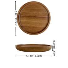 1pc Premium Wooden Cutting Board, Suitable For Meat, Cheese, Bread, Vegetables And Fruits, An Ideal Kitchen Gadget, Great Gift For Father's Day, Mother's Day, Wedding Season And Birthday Parties