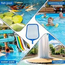 Red de piscina - Red de escurridor de piscina con palo telescópico de aluminio ajustable de 5 secciones, rastrillo de escurridor de piscina con malla ultra fina, escurridor de hojas de piscina para piscinas, spas, jacuzzis, artículos esenciales de playa, accesorios de playa, flotador de piscina - Multicolor - Ver 6