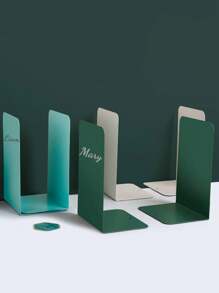 Personalized Custom L-Shaped Book Stand; Simple Large Book Rest; Desktop Storage Book Stand; Metal Creative Partition; Book Shelf Partition; Iron Bracket Back To School