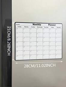 Lịch mini nam châm có thể xóa được, thời trang - Lịch kế hoạch tháng đa chức năng gắn tủ lạnh - Dễ dàng cất giữ đồ dùng nhà bếp, kiểu dáng đẹp và tiện dụng. - Nhiều màu - Xem 7