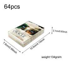 Carte dell'oracolo mistico dello sciamano (con guida in PDF), gioco di divinazione, regalo di Ognissanti, regalo di Natale