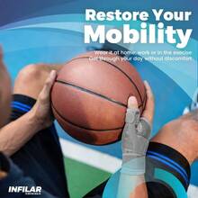 Thumb Splint Brace For Men And Women Thumb Spica Support For Tendonitis CMC Joint Repetitive Injuries Thumb Pain Relief Thumb Brace For Right And Left Hand Universal Size Beige - 1PC (Màu be) - Xem 7