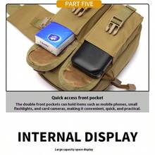 Running Sports Waist Bag, Close Fitting Anti-Theft Mobile Phone Bag, Luya Tactical Water Bottle Waist Bag, Cycling Mountaineering Waist Bag - Multicolor - View 11