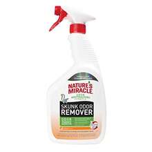Natures Miracle Skunk Odor Remover 32 Fluid Ounces Removes Skunk Odors On Fabrics Clothing Carpets And Other SurfacesRR8 - như hình ảnh - Xem 1