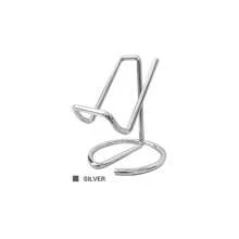 2/1 pezzi Supporto universale in metallo per telefono cellulare/iPad, supporto verticale, design minimalista portatile, installazione stabile sul tavolo, adatto per smartphone e tablet, supporto per una visione a mani libere, applicabile per ufficio, cucina, studio, supporto multifunzionale per esposizione, particolarmente adatto per utenti di casa office, studenti e professionisti.