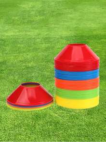 10pcs/25pcs/50pcs Soccer Training Marker Discs, Obstacle Markers, Basketball Training Equipment Accessories - Multicolor - View 6