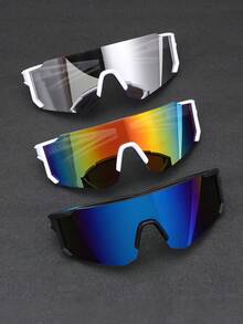 3pcs/2pcs/1pc Unisex Sporty Eyeglasses For Hiking, Cycling And Outdoor Activities - Beach - View 19