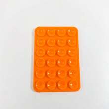 48pcs Double-Sided Silicone Suction Cup Phone Stand, Minimalist Suction Cup Sticker Non-Slip Phone Case Portable Detachable Phone Holder, Square Anti-Drop Phone Suction Cup Stand, Halloween Gift