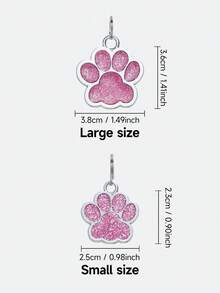 Ayotu Personalized Pet Dog ID Tags, Custom Pet Cat Name Tags, Custom Engraved Dog Name Tags, Cat ID Tags, Alloy Pendant Dog Collars, Cat Collars, Perfect Gift For Pets, Decorative, Engraved, Stylish, Colorful, Vintage, Cute, Simple, Adorable, Custom, Unique, Customized, Personalized Pets, Suitable For Anniversary, Birthday Gifts,Christmas Gift Supplies - Multicolor - View 7