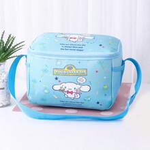 Sanrio 1 szt. Sanrio Lunch Bag Lunch Box Bag Lunch Bag Student Insulation Bag Cartoon Cute Design Duża pojemność Torba do przechowywania Może być przenośna i pochylona z tyłu Lunch Bag PU Materiał Student Powrót do szkoły Przybory odpowiednie do biura piknik na świeżym powietrzu szkoła prezenty urodzinowe prezenty świąteczne.