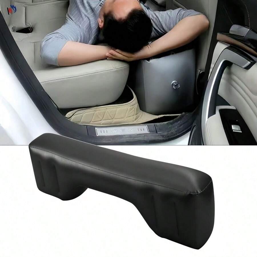 1 Pc In-Car Inflatable Bed, Rear Seat Gap Filler, Car Air Mattress, Vehicle Space Filler, Inflatable Cushion - Multicolor - View 1