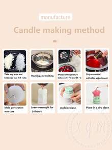 Moldes de 1/3 calabaza y moldes de fantasma, molde de silicona para hacer velas aromáticas de Halloween, molde DIY artesanal de decoración de calabaza y fantasma, molde de yeso - Blanco - Ver 11