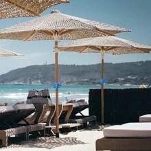 4-Claw Plastic Beach Umbrella Hooks, For Hanging Towels/Hats/Clothes/Cameras/Fashion Glasses/Bags & Other Accessories - Multicolor - View 3