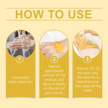 Mặt nạ tẩy tế bào chết cho chân và tay 100g, chứa chiết xuất sữa, dưỡng ẩm và nuôi dưỡng da, mang lại làn da mịn màng và mềm mại. - Màu vàng - Xem 9