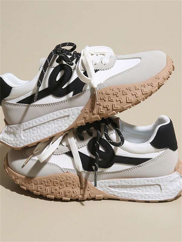 Shoes Platform Gump Shoes For Women, Fashion New Vintage Flat Trainer Casual Sneakers, Versatile Sports Shoes