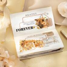 have a good day 1 Book 30 Sheets Tearable Material Paper Book Memo Pad Personalized Junk Journal Aesthetics Scrapbooking DIY Hand Account Design Paper Personalized Diary Office & School Supplies,School Supplies,Back To School - 1 - View 9