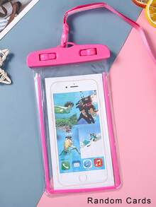 防水袋通用IPX8防水手机袋气囊防水手机袋游泳水下防水手机壳沙滩手机干燥袋适用于智能手机 - 彩色 - 查看 15