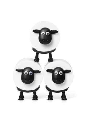 1/2/3/4/5/6/10 Sheep Toilet Paper Holder - Funny Toilet Paper Holder Freestanding Bathroom Set - 3D Printed Black Sheep Toilet Paper Holder - Funny Paper Towel Roll Storage - Cute Bathroom Decor