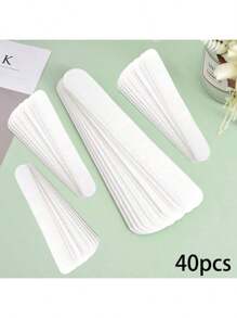 120 Peças Protetor de Suor de Axila, Absorvente Descartável de Transpiração de Axila, Durável e Eficaz, Respirável, Invisível, Patch Absorvente, Leve e Absorvente de Suor, Confortável e Inodoro, Fácil de Usar, Adequado para Homens e Mulheres no Verão Quente (1 Peça/10pcs/20pcs/30pcs/50pcs) Resfriamento de Verão, Praia, Viagem